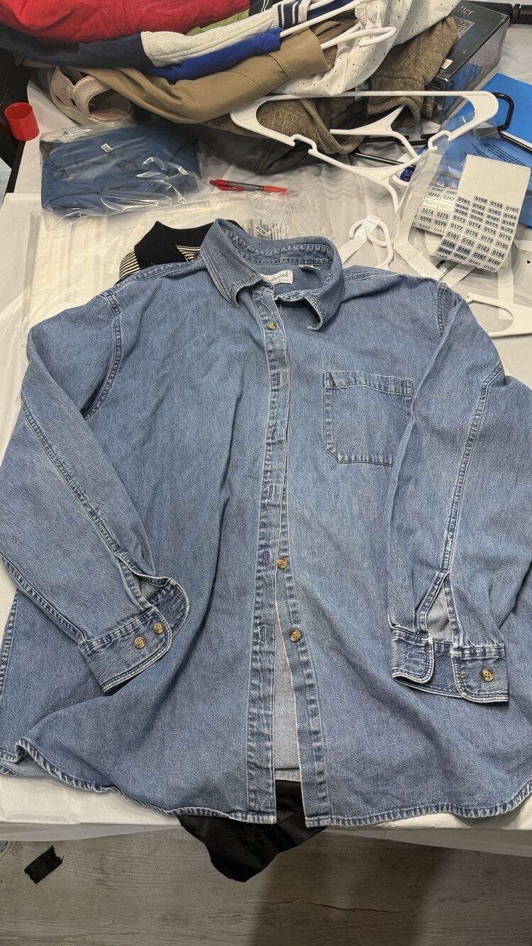 Westbound Vintage Denim Shirt Women’s Size XL